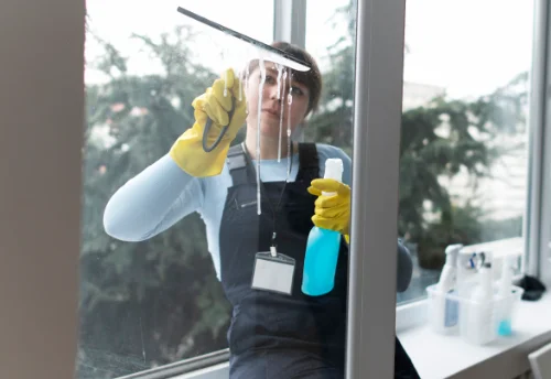 Nettoyage de vitres intérieures et extérieures au Mesnil-Réaume